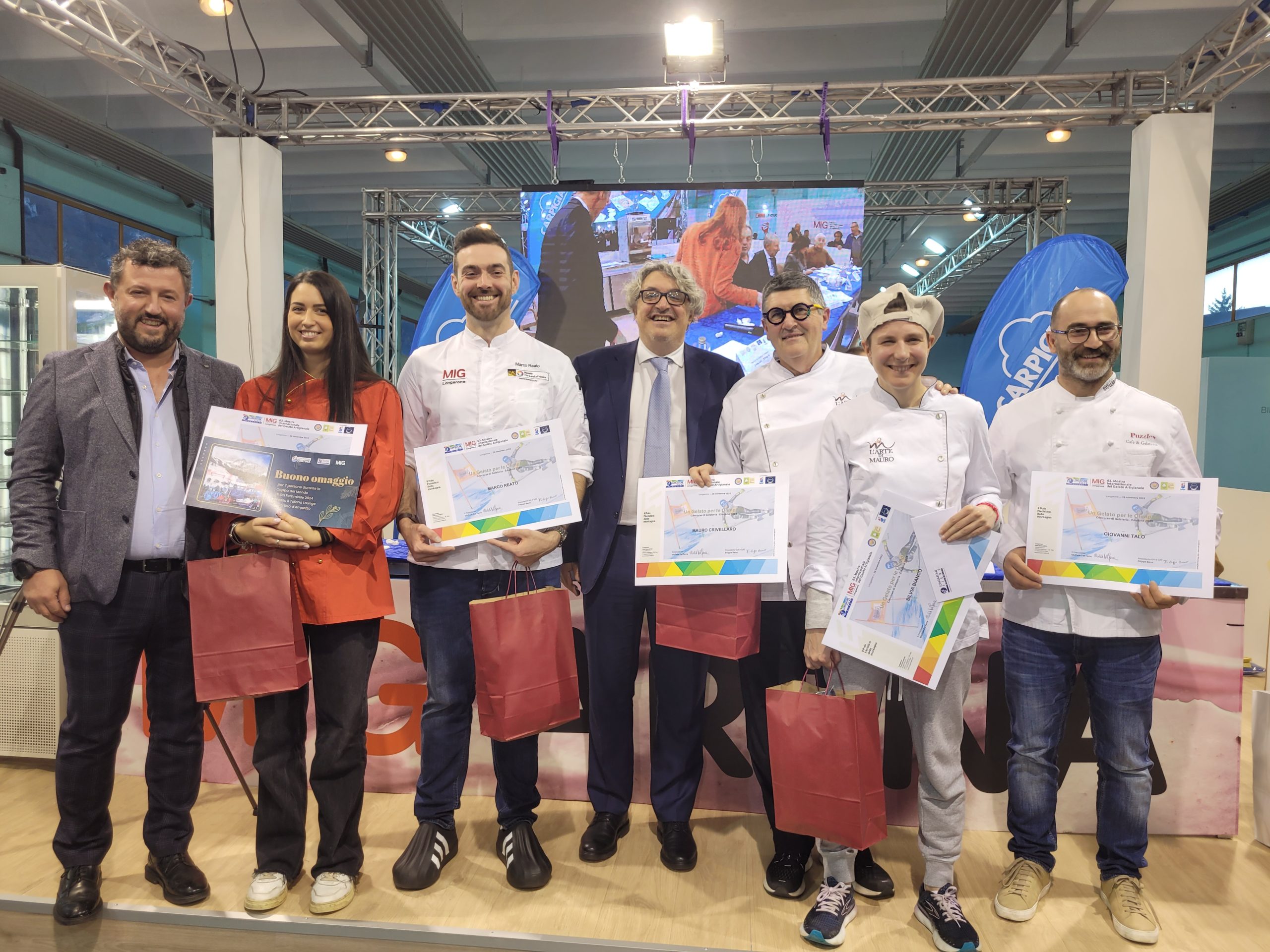 Gelato per le Olimpiadi - decretati i 5 finalisti del 2025