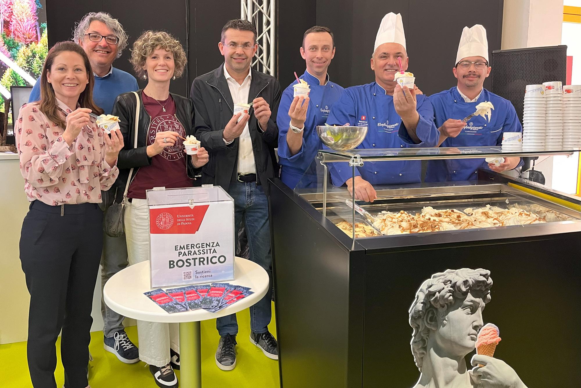 Fiera Confartigianato e Università uniti dal gelato artigianale per la ricerca ad Agrimont