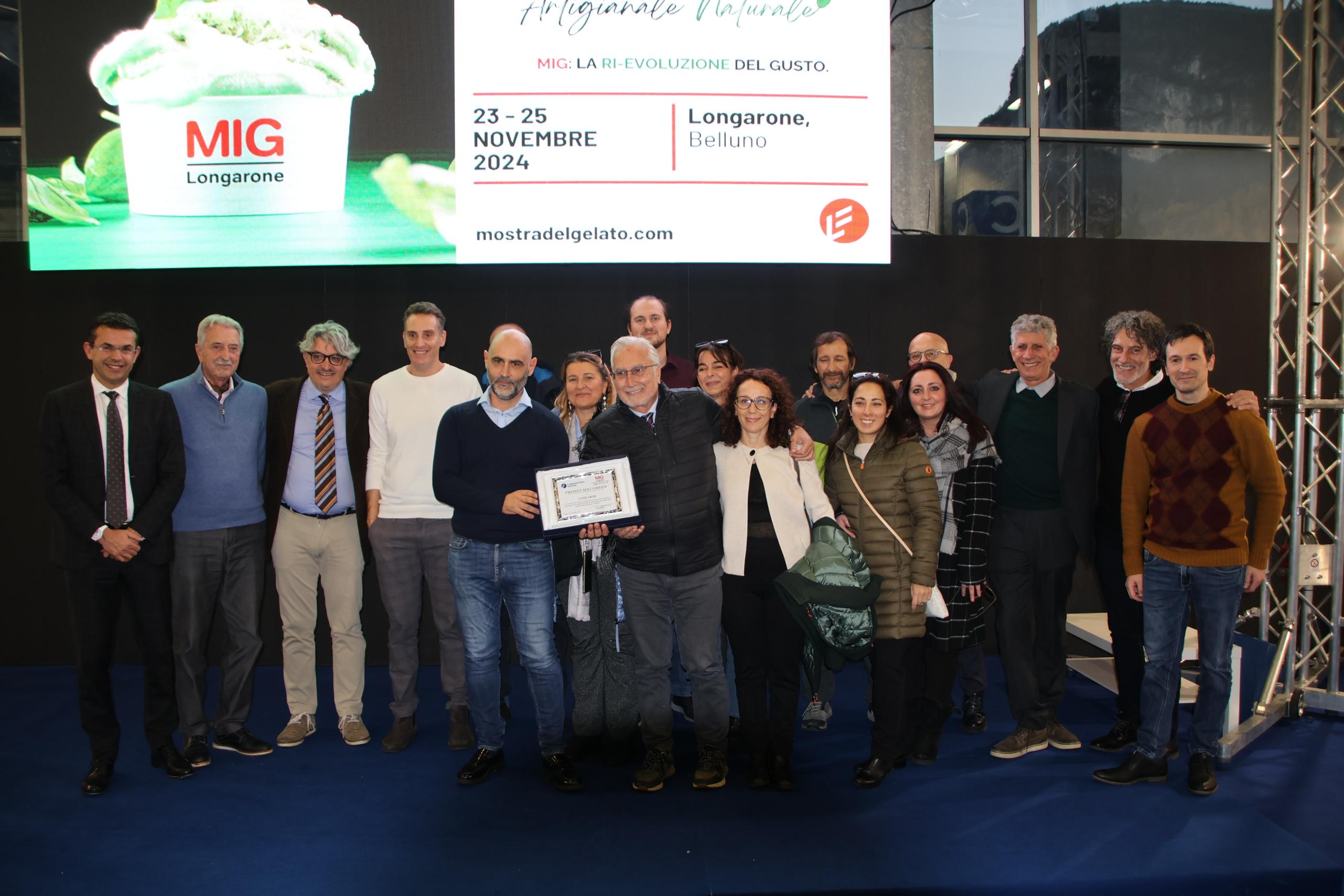 A CNR-IRIB il premio MIG Green 2024